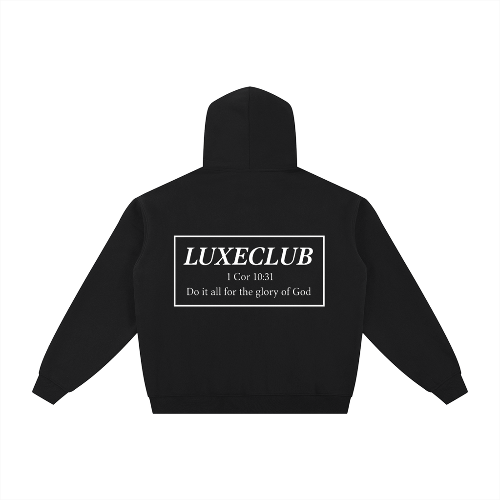 Luxe Zip- Black