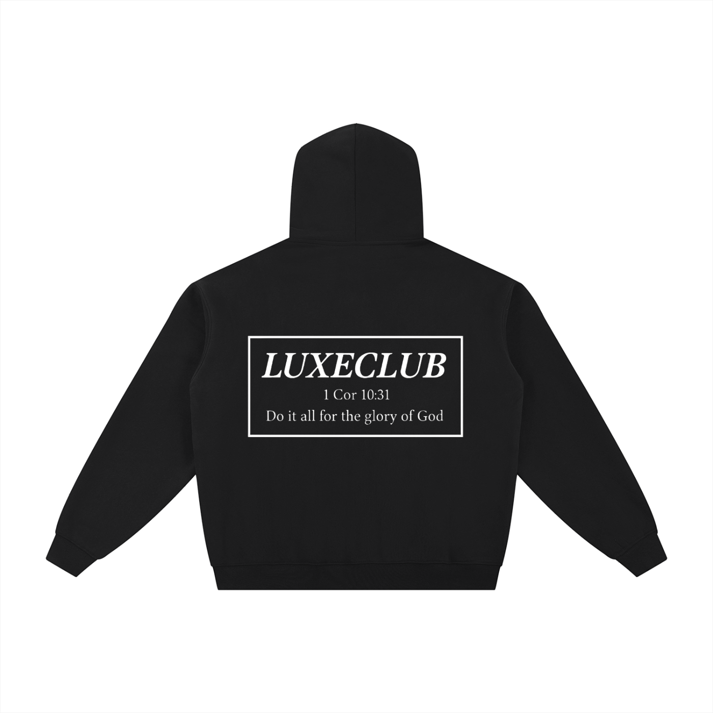 Luxe Zip- Black